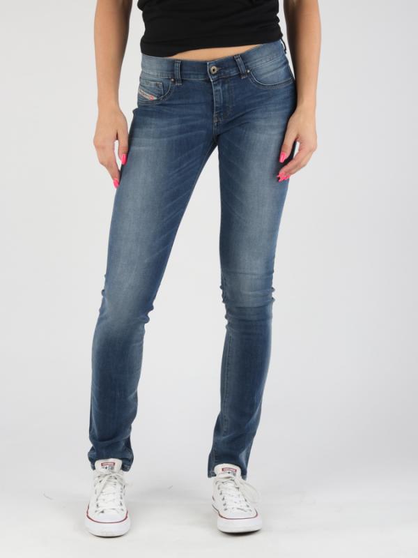 Džíny Diesel SKINZEE L.30 PANTALONI Modrá