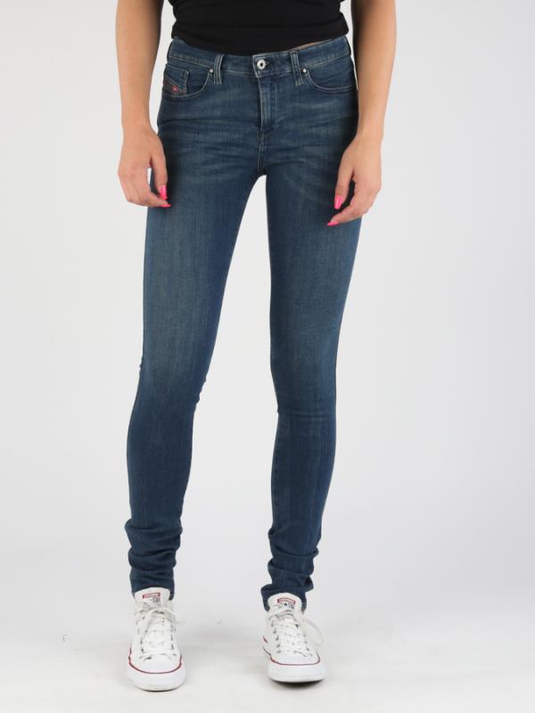 Džíny Diesel SKINZEE L.34 PANTALONI Modrá