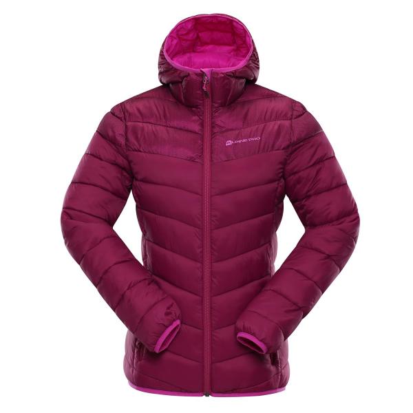 ALPINE PRO BARROKA 3 RŮŽOVÁ / FIALOVÁ Dámská Bunda S