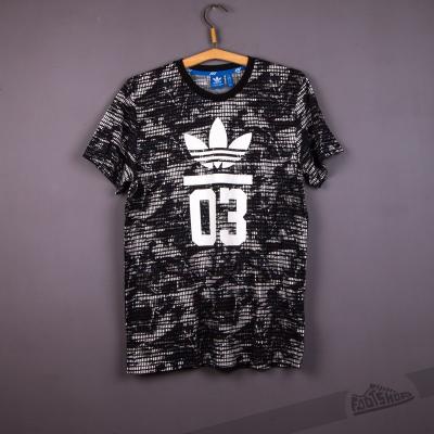 adidas 3Foil Tee Adventure White/Black