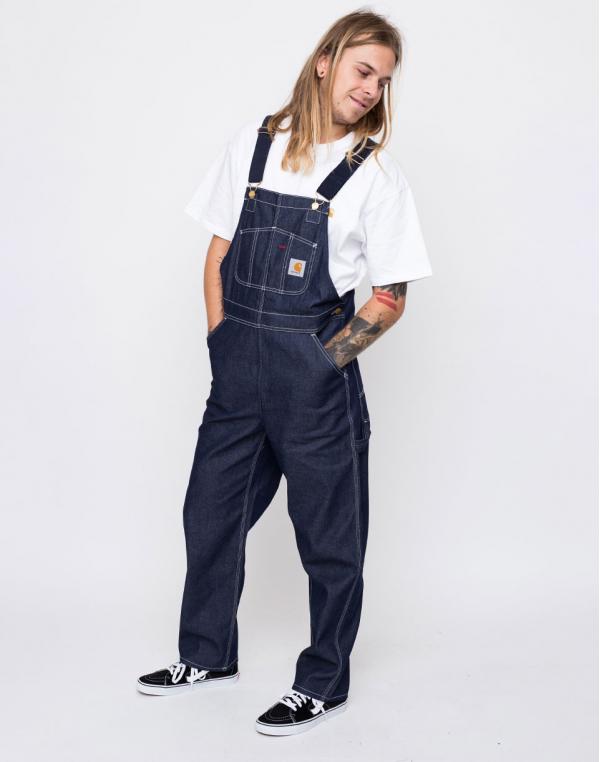 Carhartt WIP Bib Blue Rigid W36/L32