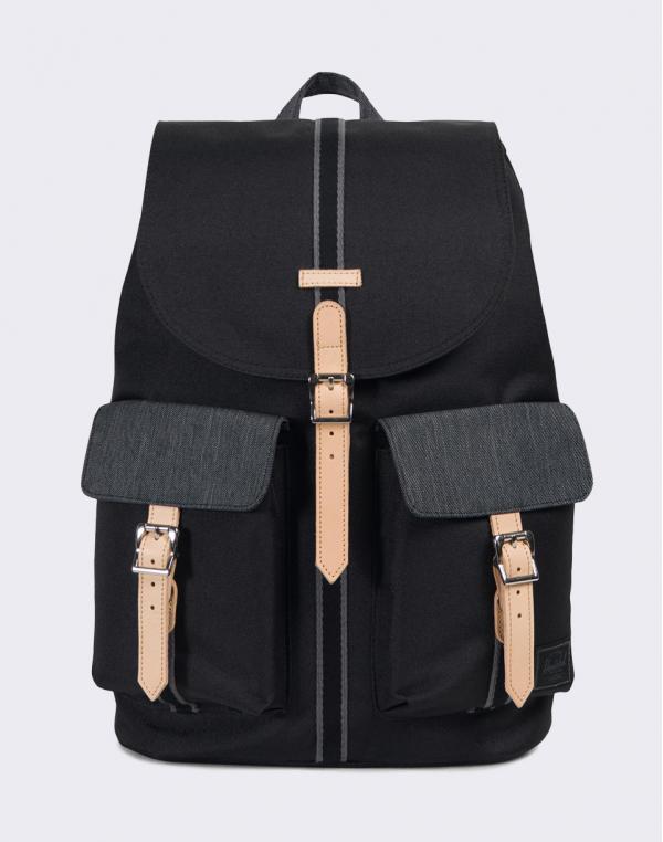 Herschel Supply Dawson Offset Black/Black Denim