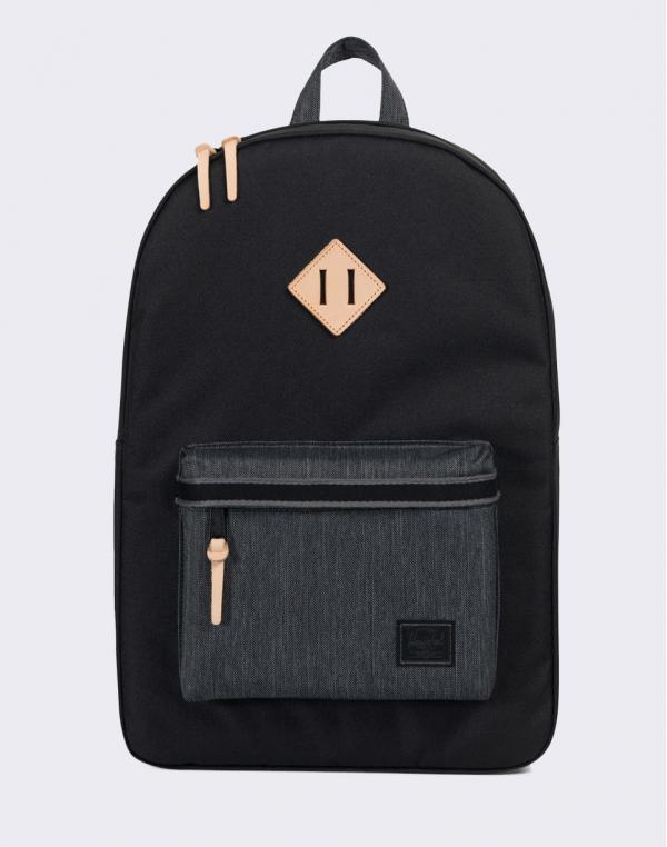 Herschel Supply Heritage Offset Black/Black Denim