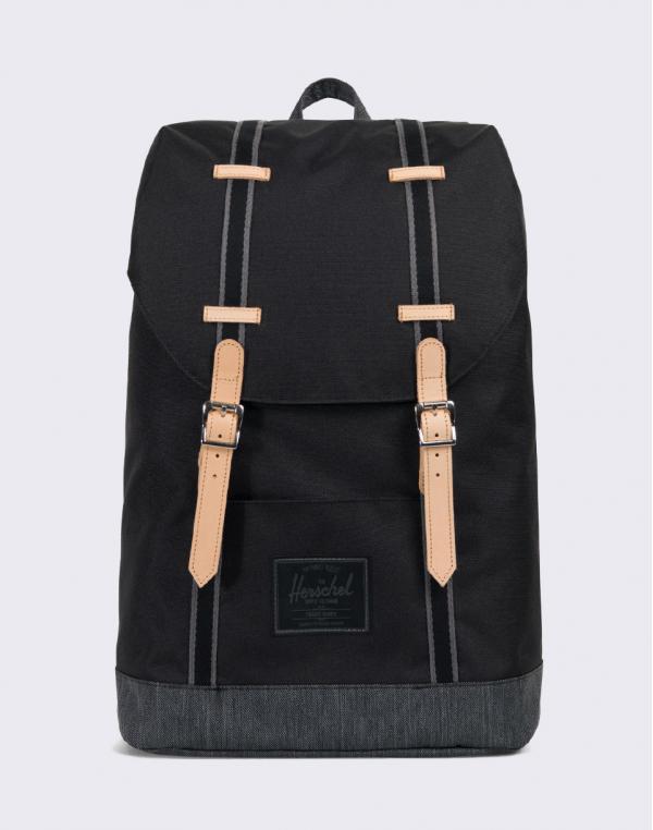 Herschel Supply Offset Retreat Black/Black Denim