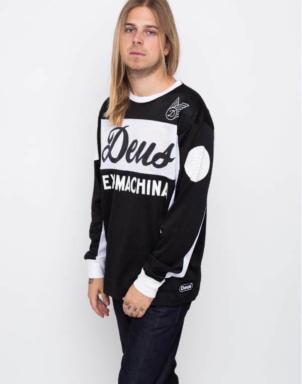 Deus Ex Machina Saber Moto Jersey Black L