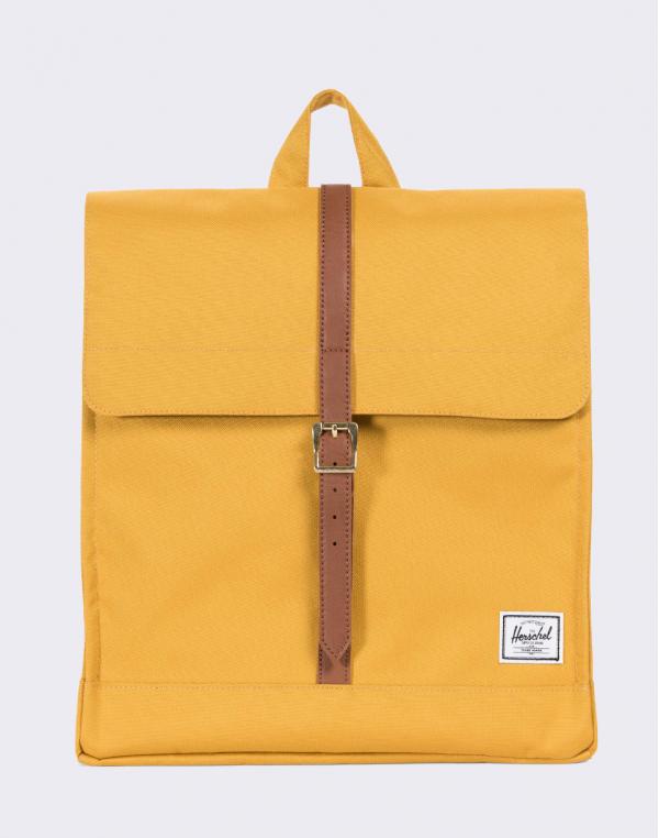 Herschel Supply City Mid-Volume Arrowwood/Tan Synthetic Leather