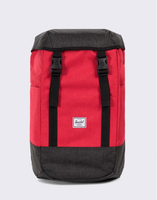 Herschel Supply Iona Barbados Cherry Crosshatch/Black Crosshatch