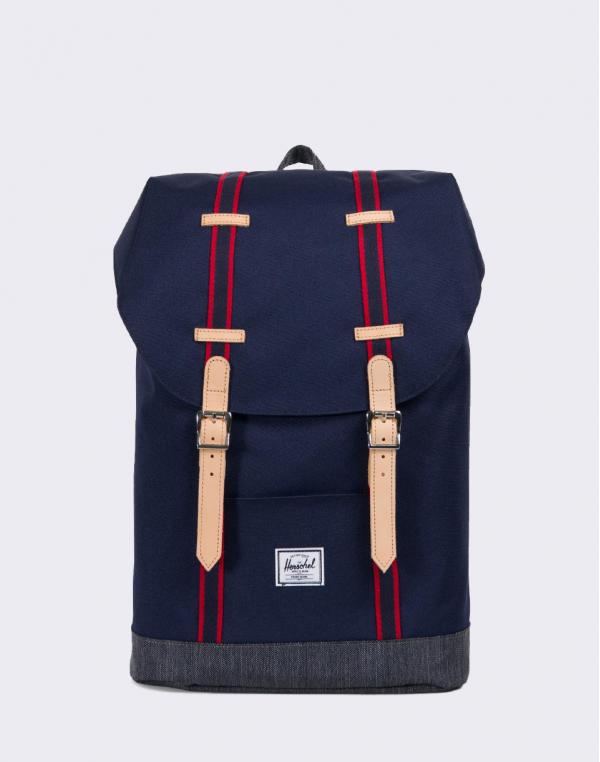 Herschel Supply Retreat Mid-Volume Offset Peacoat/Dark Denim
