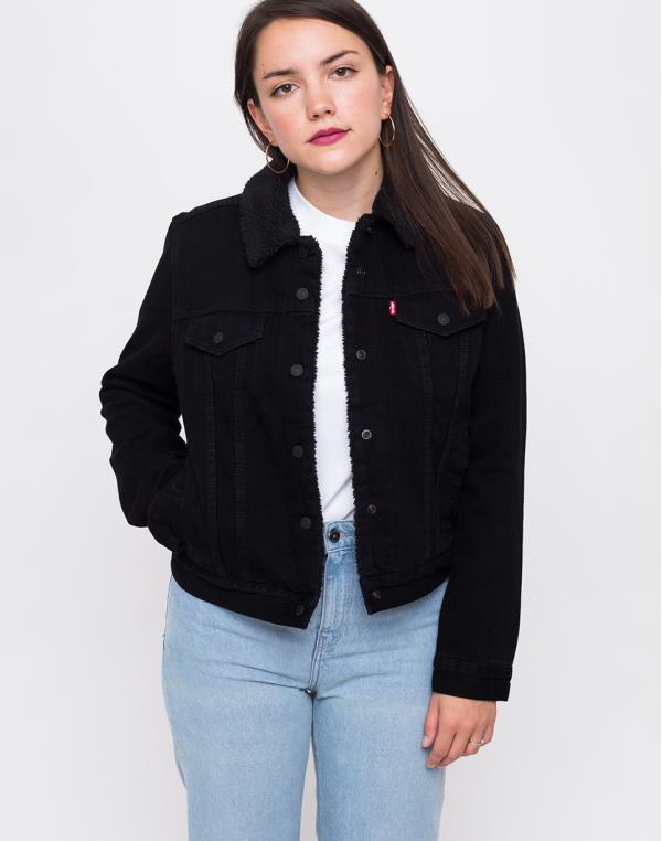 Levi´s® Original Sherpa Trucker Forever Black L