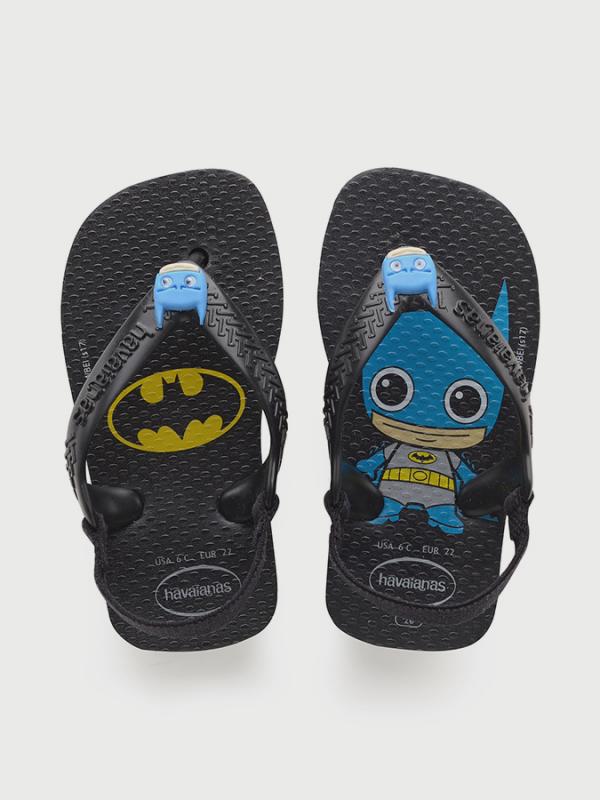 Žabky Havaianas Baby Herois Black Černá