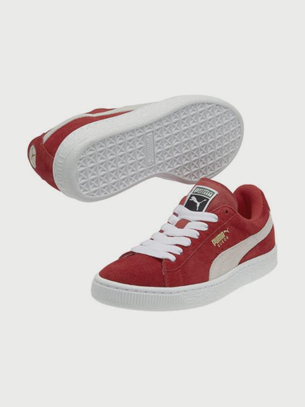 Boty Puma Suede Jr Bílá