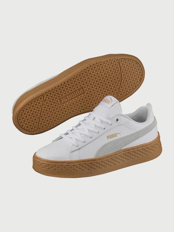 Boty Puma Smash Platform L Bílá