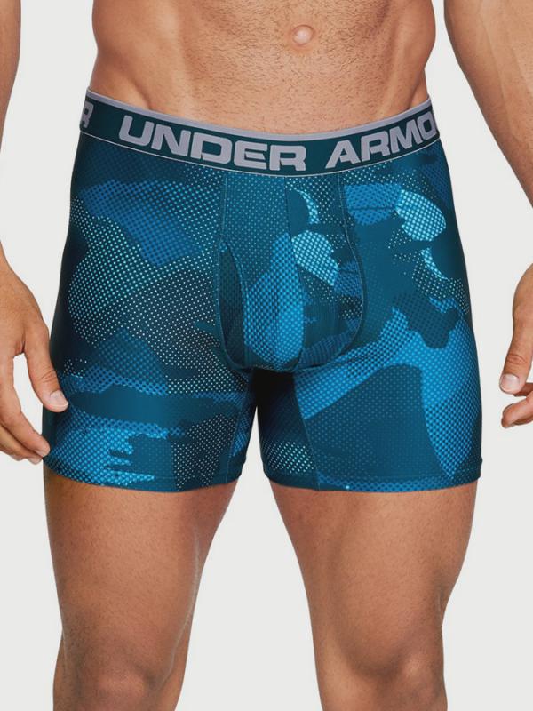 Boxerky Under Armour O-Series 6in Boxerjock 2 Pack Novelty Modrá
