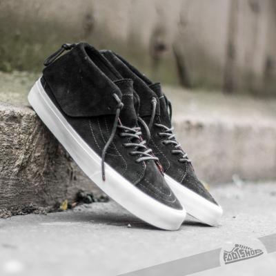 Vans Sk8 Mid Moc California Pig Suede Black/ Black