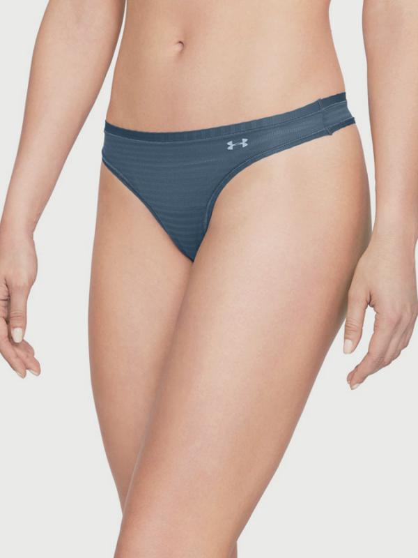 Kalhotky Under Armour Sheers Thong Novelty Modrá