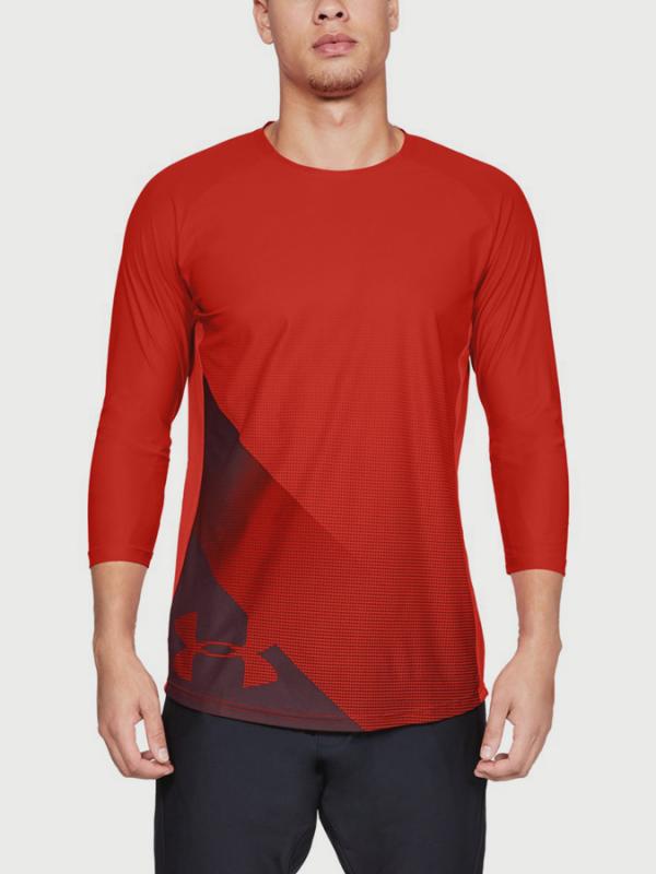 Tričko Under Armour Vanish 3/4 Sleeve Červená