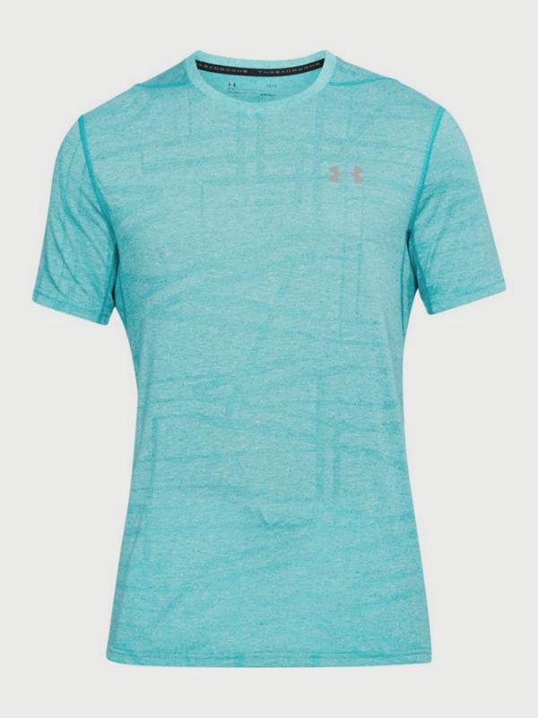 Tričko Under Armour Threadborne Elite SS Zelená