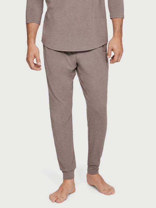 Pyžamo Under Armour Recovery Sleepwear Elite Jogger Hnědá