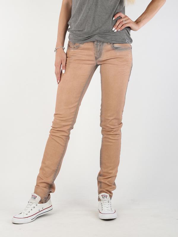 Džíny Diesel SKINZEE-LOW L.32 PANTALONI Hnědá