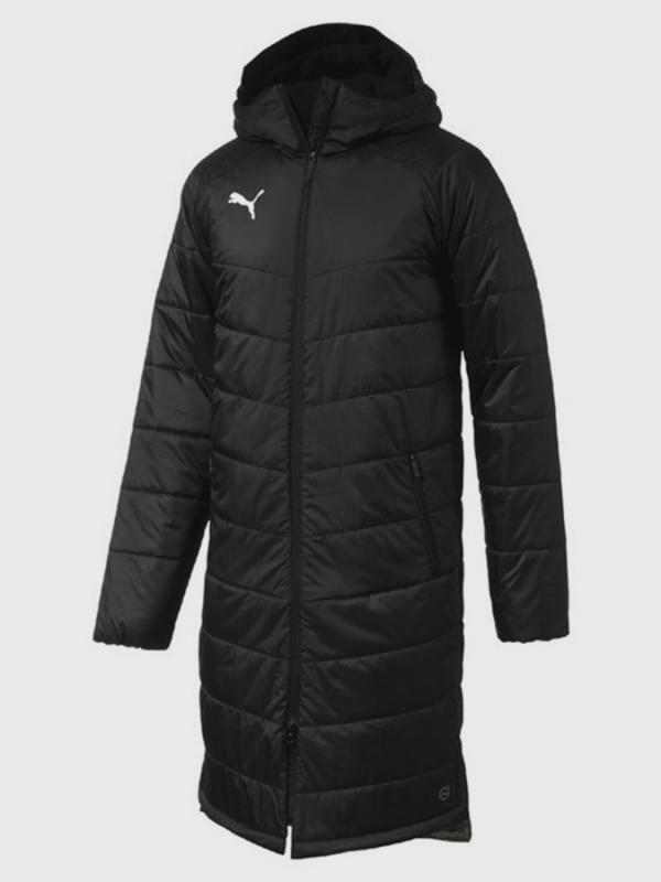Kabát Puma LIGA Sideline Bench Jkt Long Černá