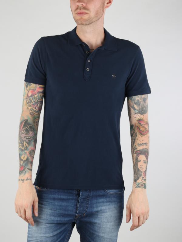 Tričko Diesel T-HAMAL CAMICIA Modrá