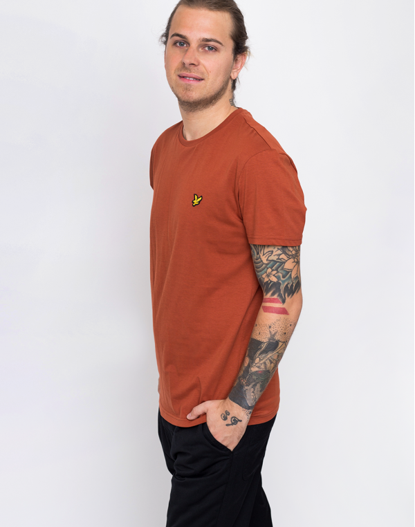 Lyle & Scott Crew Neck Z355 Brown Spice S