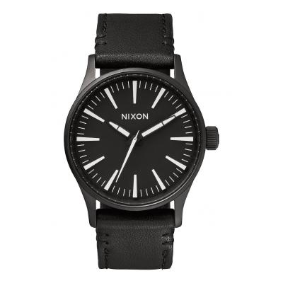 Nixon Sentry 38 Leather Black/ White