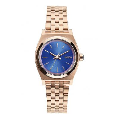 Nixon Small Time Teller Rose Gold/ Cbalt