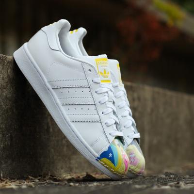 adidas Superstar Pharrell Supershell White/ White/ Yellow