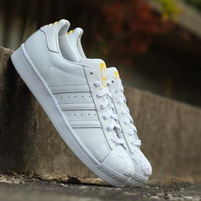 adidas Superstar Pharrell Supershell White/ White/ Yellow