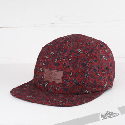 Vans Davis V Panel Camp Bordeaux Red
