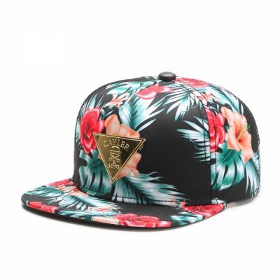 Cayler & Sons GLD Flowers Cap Mc/ Gold