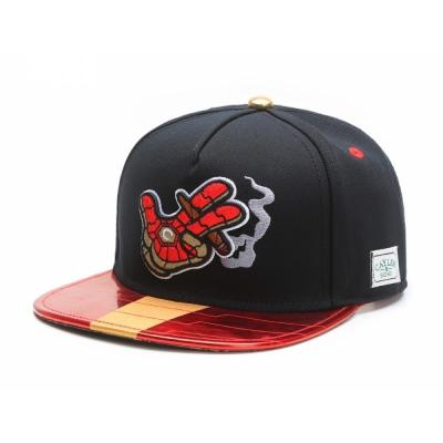 Cayler & Sons GL Ironic Cap Black/ Metallic Red/ Gold