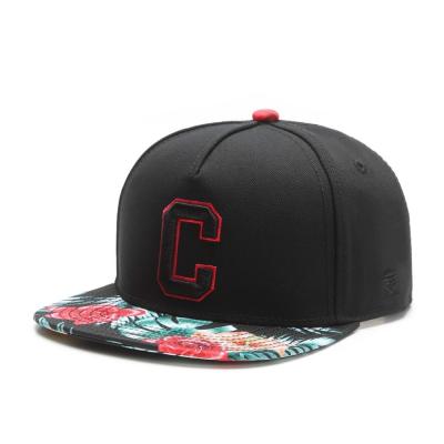 Cayler & Sons GLD Cee Flowers Cap Black/ Mc/ Red