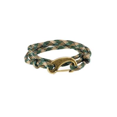 Icon Brand Double Wrap Braided Climbing Rope Bracelet