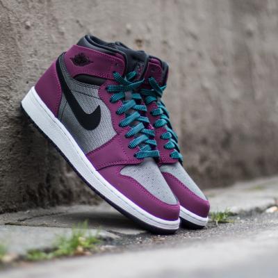 Air Jordan 1 Retro High GG Mulberry/ Blue Lagoon-Dark Grey-Black