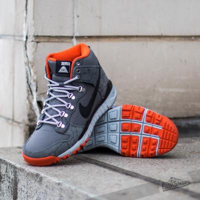 Nike Dunk High R/R x Poler Dark Grey/ Black-Wolf Grey-University Orange