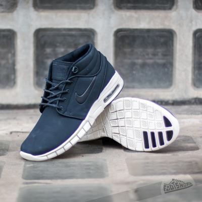 Nike Stefan Janoski Max Mid L Dark Obsidian/ Dark Obsidian-Metallic Silver