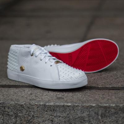 Nike Lebron XIII Lifestyle White/ Metallic Gold-University Red