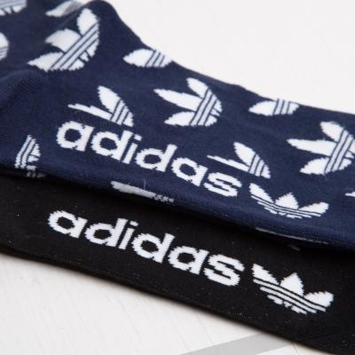 adidas Thin Crew Sock Black/ Blue