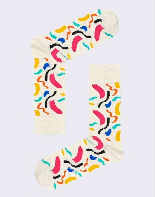 Happy Socks Brush Strokes BRU01-1000 41-46