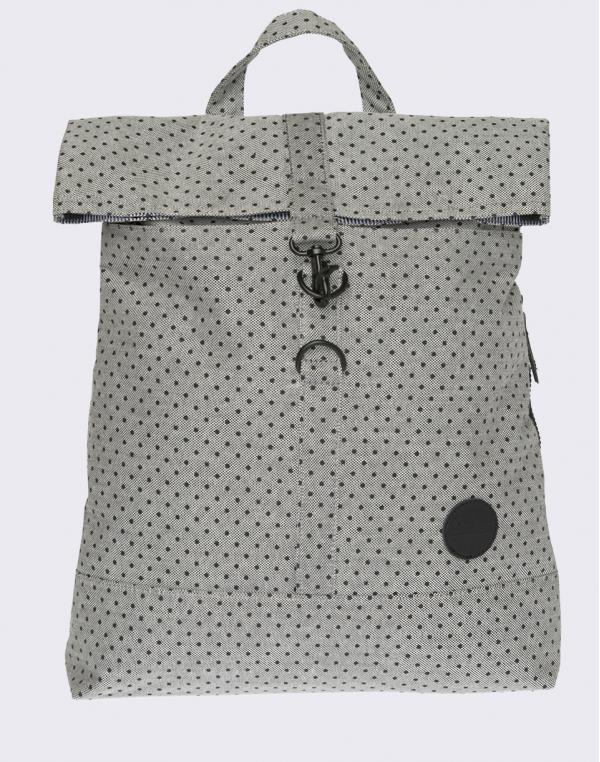 Enter City Fold Top Melange Black/Black PolkaDot