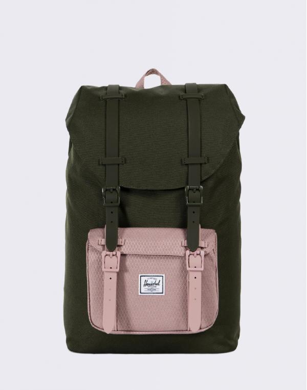 Herschel Supply Little America Mid-Volume Forest Night/Ash Rose