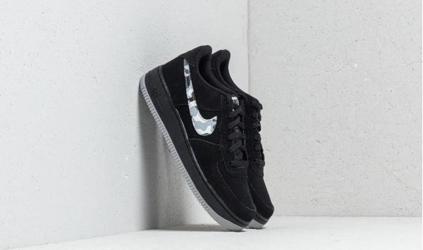 Nike Air Force 1 (GS) Black/ Wolf Grey-Dark Grey
