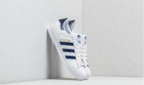 adidas Superstar Ftw White/ Collegiate Royal/ Metallic Gold