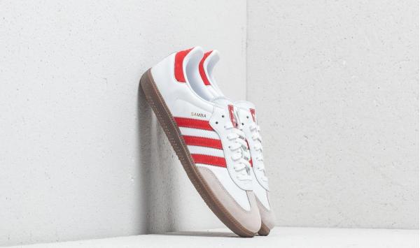 adidas Samba OG Ftw White/ Scarlet/ Crystal White