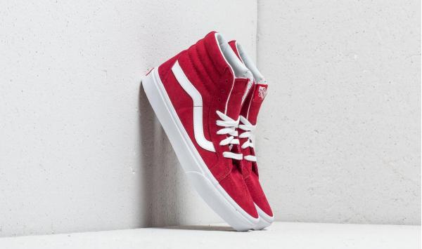 Vans Sk8-Hi Reissue (Pig Suede) Scooter/ True White