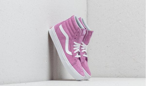 Vans Sk8-Hi Reissue (Pig Suede) Violet/ True White