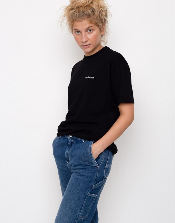 Carhartt WIP Script Embroidery Black / White L
