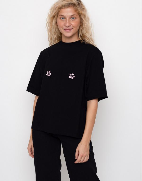 Lazy Oaf Floral Nips Black M